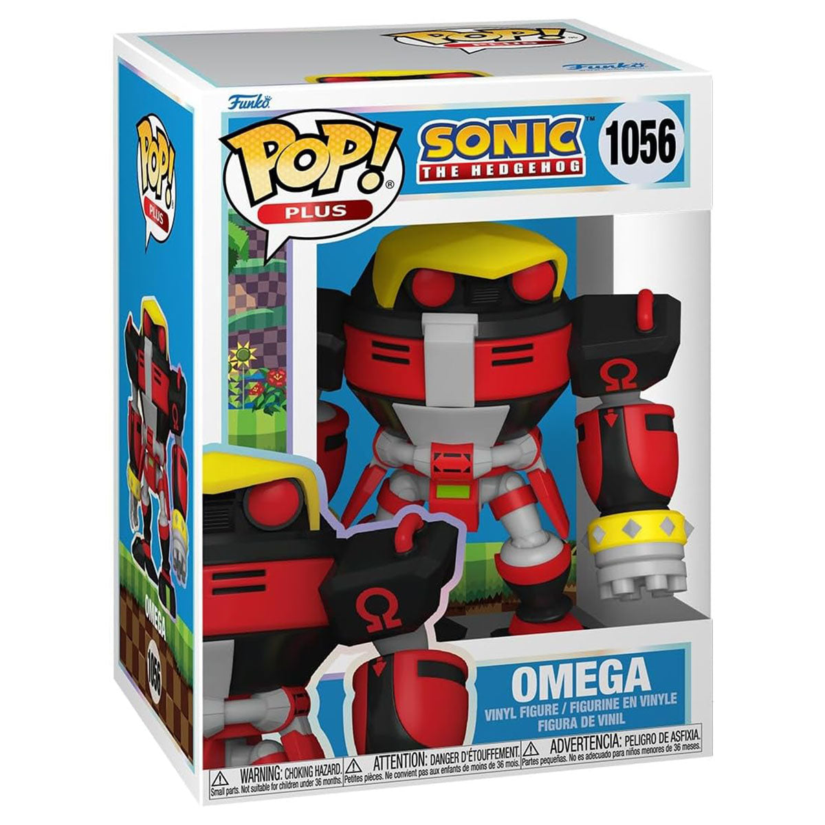 Funko Pop! Plus: Sonic the Hedgehog: Omega Vinyl Figure #1056