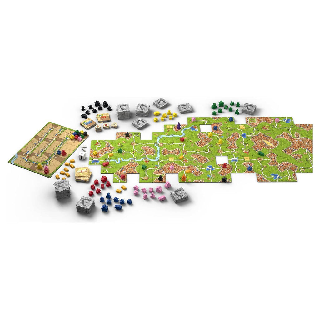 Carcassonne Big Box Board Game - Complete Strategy Game Set Includes 11 Expansions