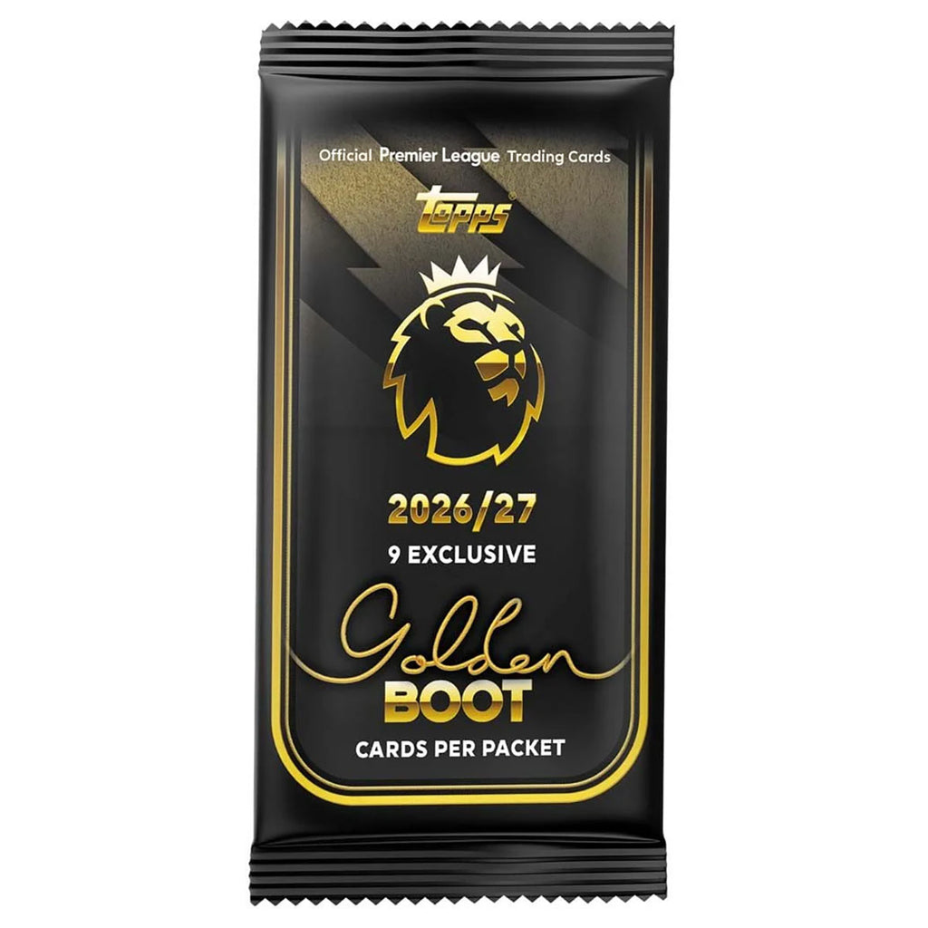 Topps Flagship Edition Premier League Trading Cards 2026/27 Golden Boot Tin