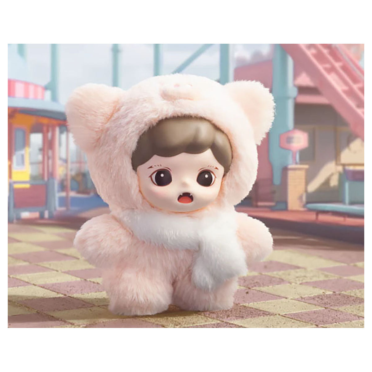 Zoraa - Fluffy Cabin Series - Collectible Vinyl Plush Bag Charm Blind Box