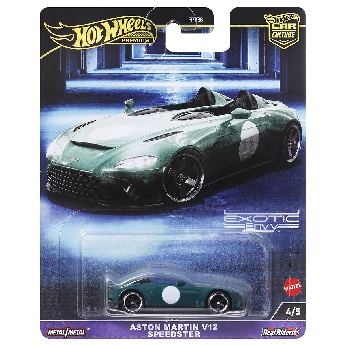 Hot Wheels Car Culture Exotic Envy (2024) - Aston Martin V12 Speedster - 4/5