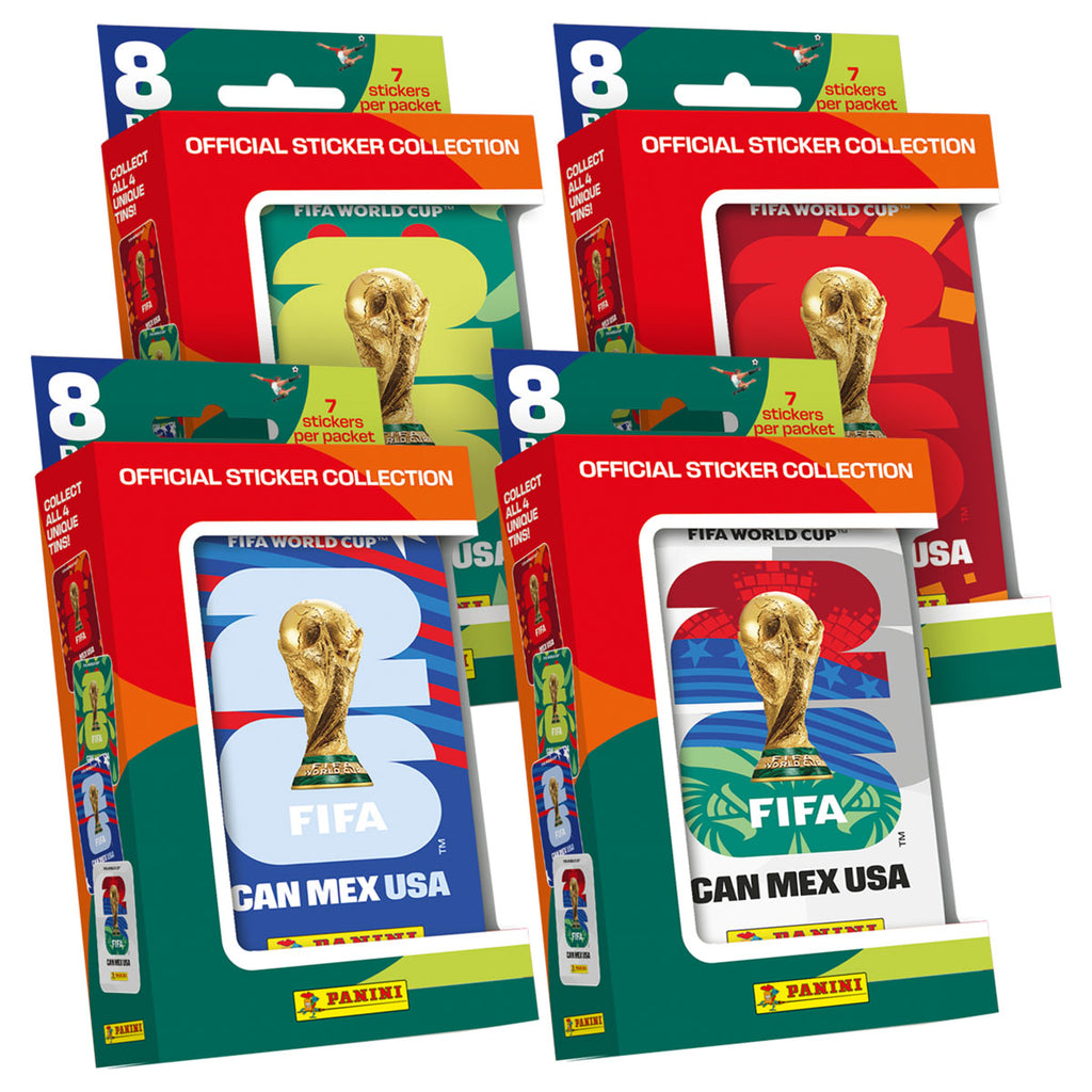 FIFA World Cup 2026 Official Sticker Collection - Pocket Tin