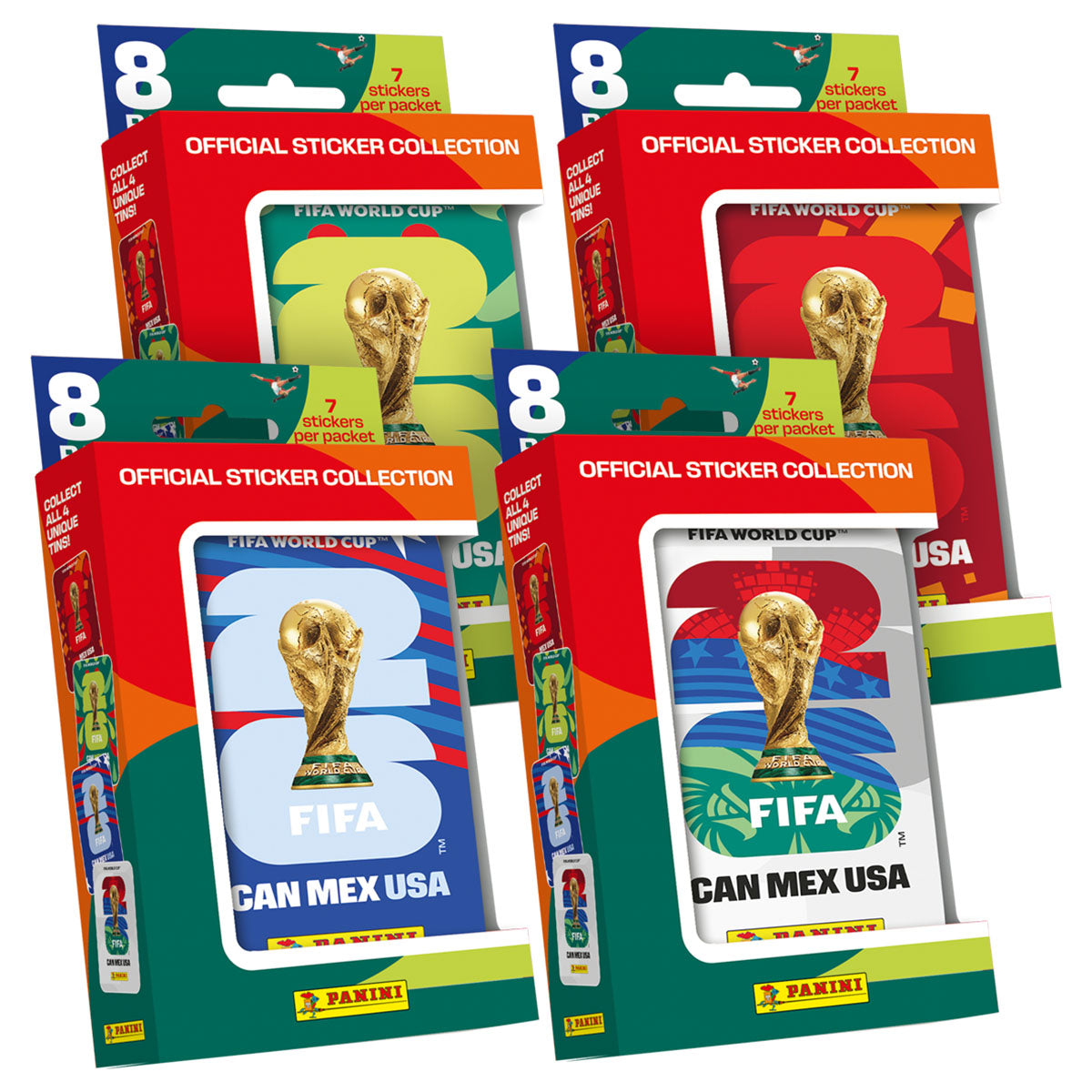 FIFA World Cup 2026 Official Sticker Collection - Pocket Tin