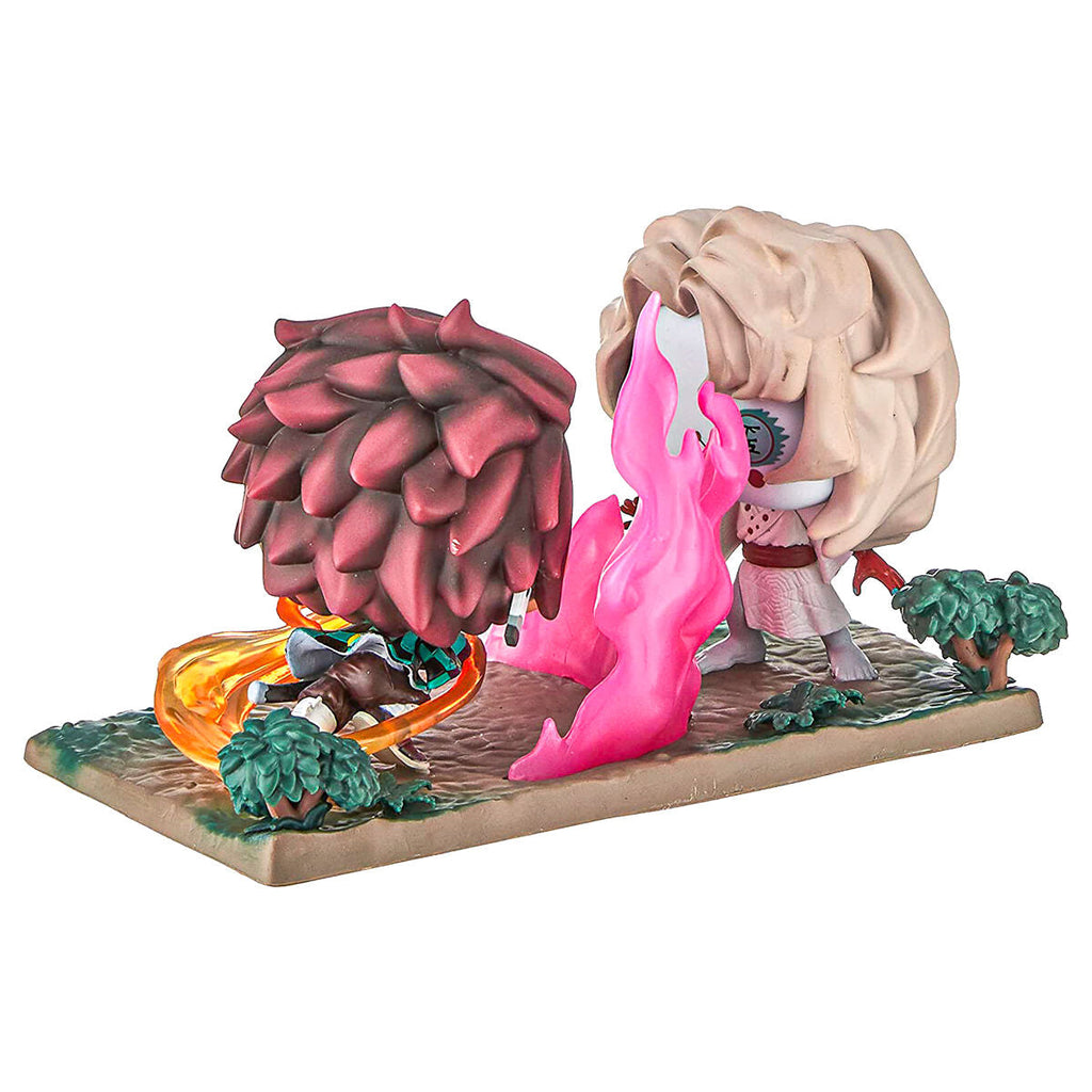 Funko POP Tanjiro vs Rui Diorama Figure Demon Slayer #1034 Animation Moment