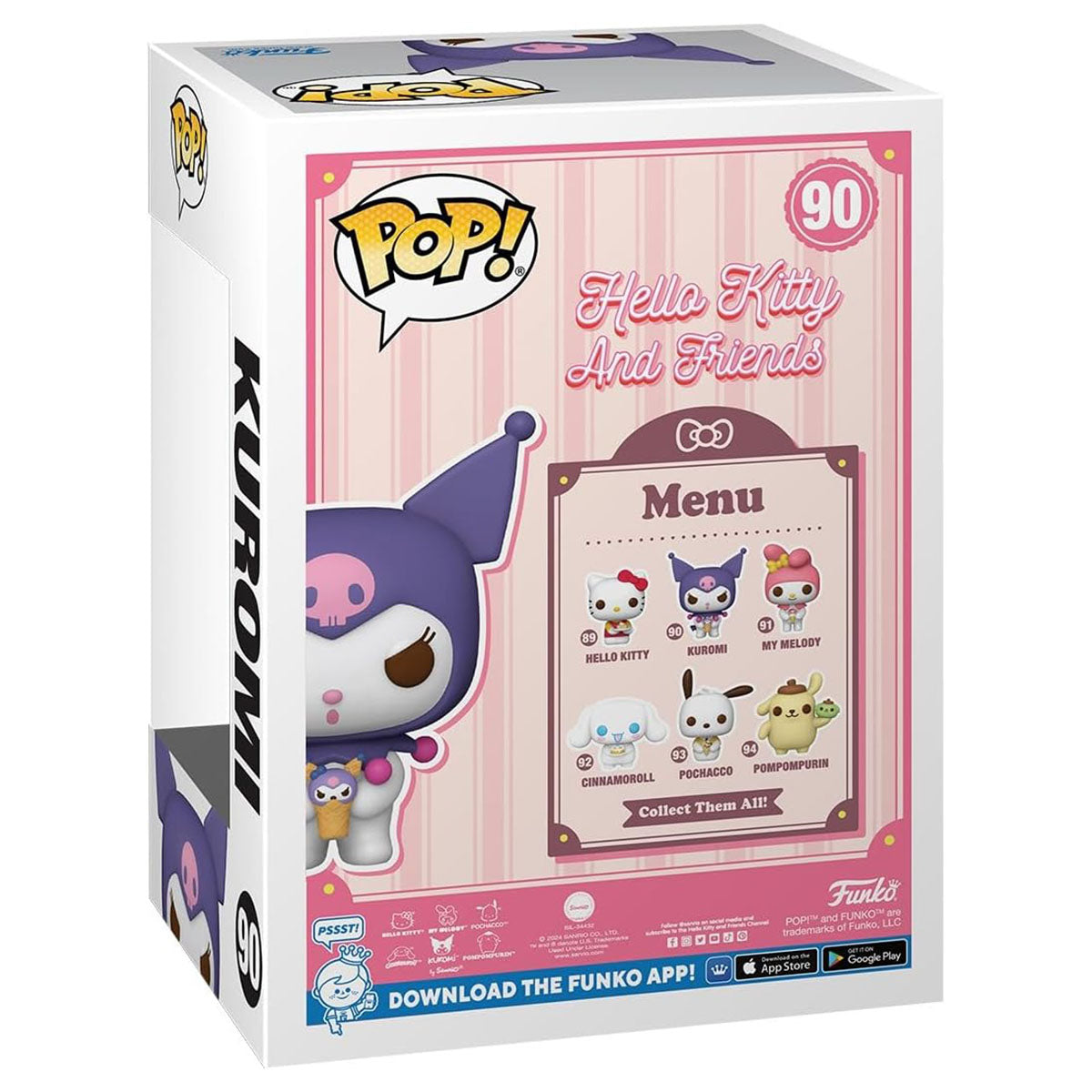 Funko POP! Sanrio Kuromi Vinyl Figure 