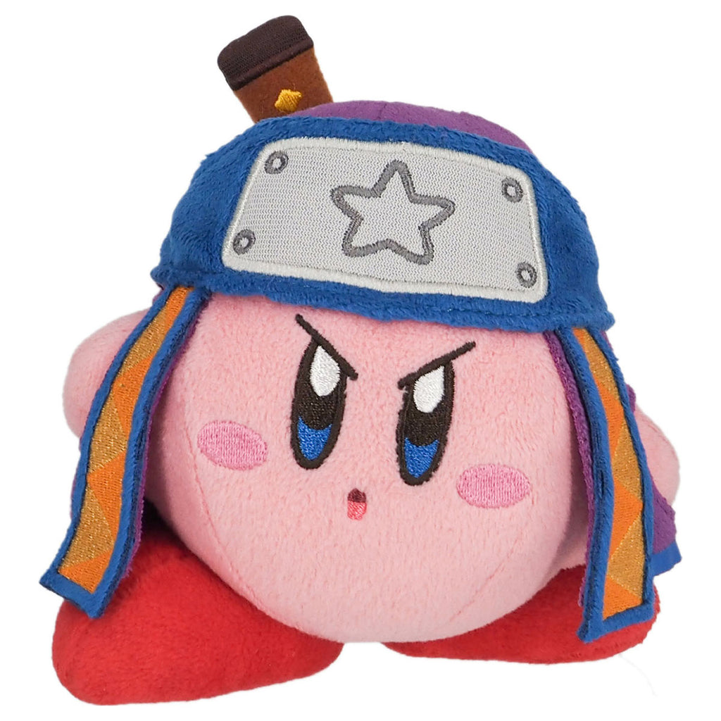 Ninja Kirby Small Soft Toy Plush