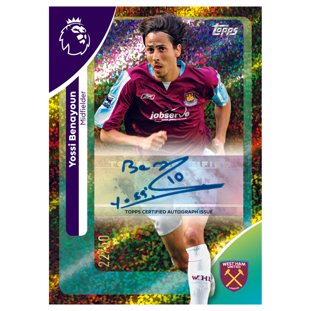 Topps Premier League 2025/26 Premium Trading Cards Mega Eco Pack