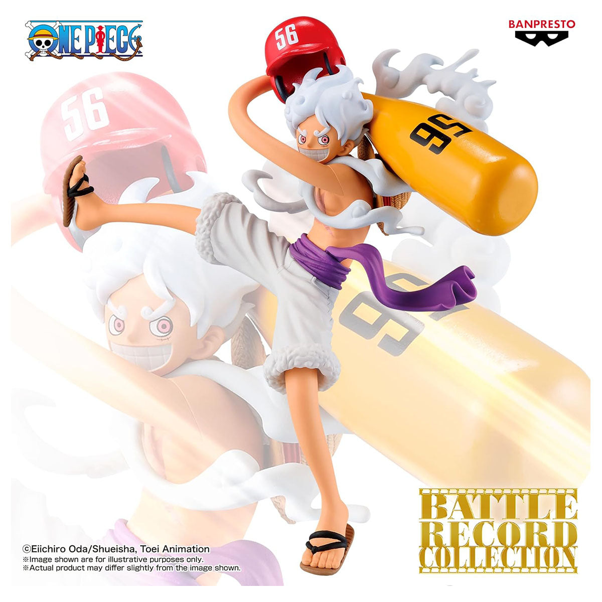 One Piece Battle Record Collection Monkey D. Luffy Gear 5 II Figure
