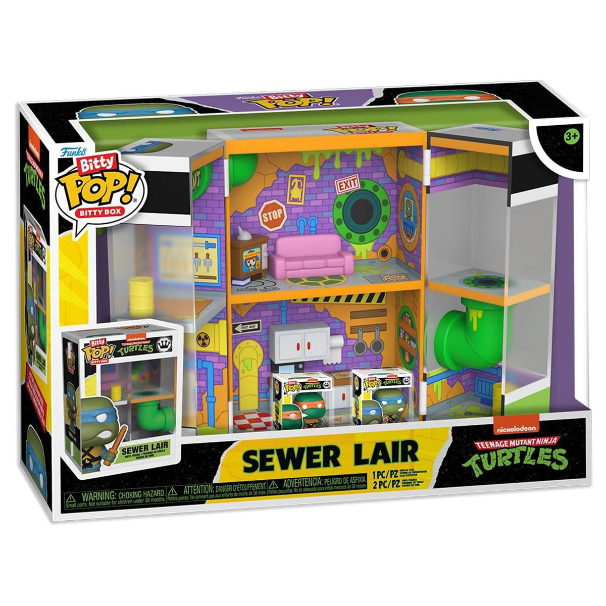 Funko Bitty Pop! Bitty Box: Teenage Mutant Ninja Turtles Sewer Lair