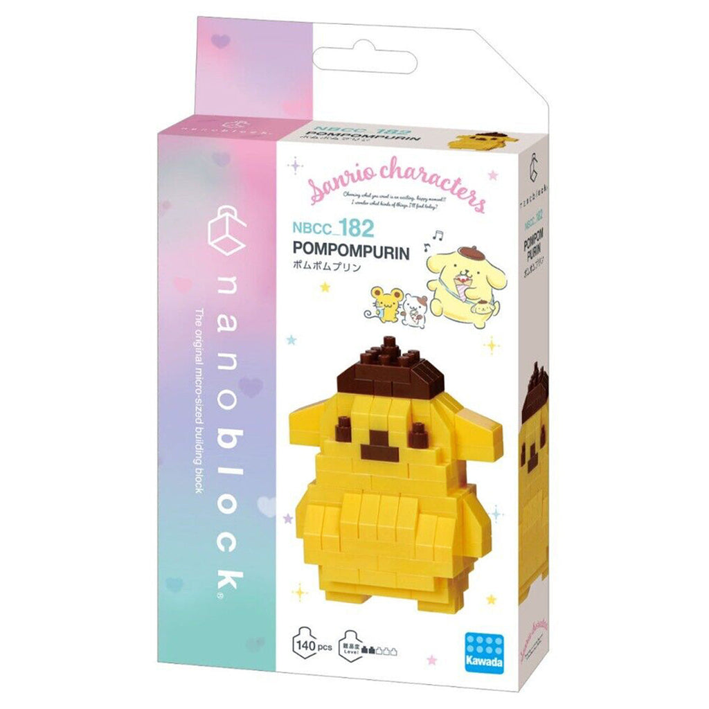 Nanoblock Sanrio Pompompurin Micro-Sized Building Set