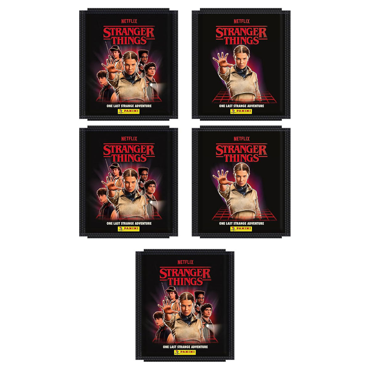 Collecting Stranger Things sticker packs