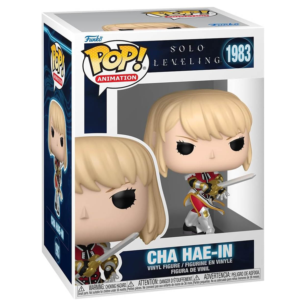 Funko Pop! Animation: Solo Leveling: Cha Hae-In Vinyl Figure #1983