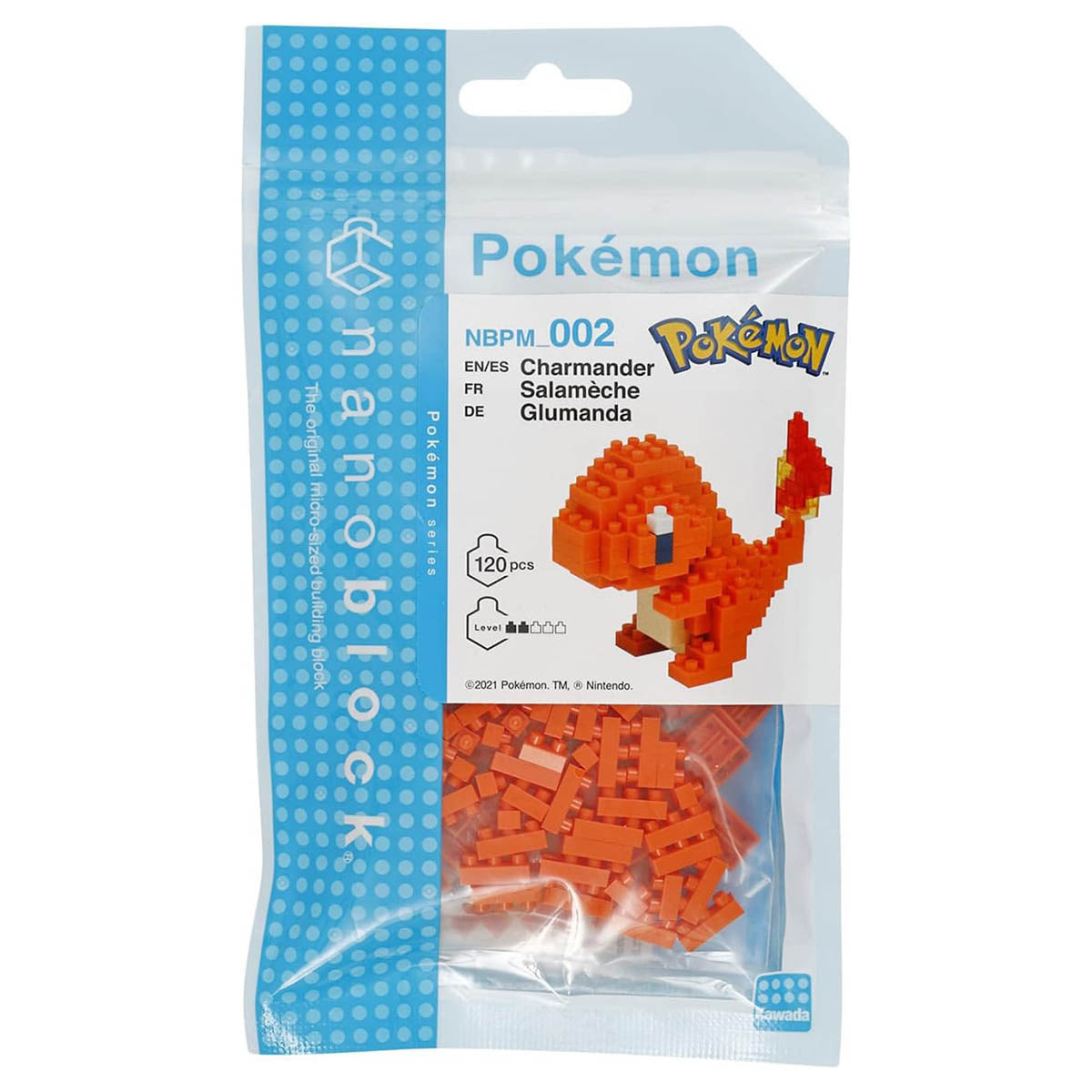 Nanoblock PokÃ©mon: Charmander Micro-Sized Building Set