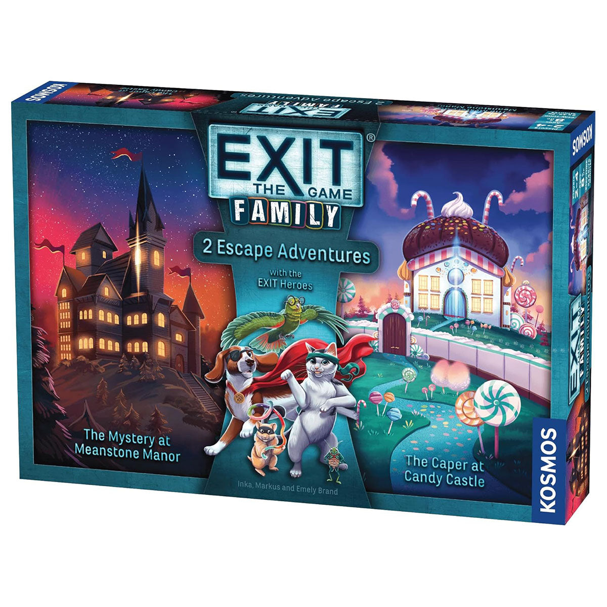 EXIT: The Game Family: 2 Escape Adventures Board Game