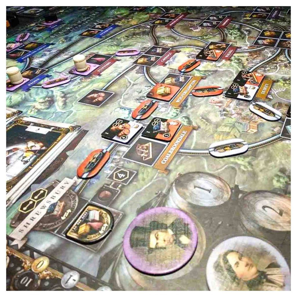 Brass Birmingham industrial revolution strategy game setup