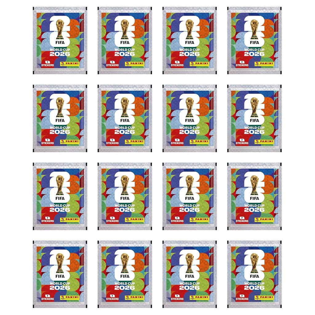 FIFA WORLD CUP 2026™ Official Sticker Collection - Box of 16 Packets (Multi-set)