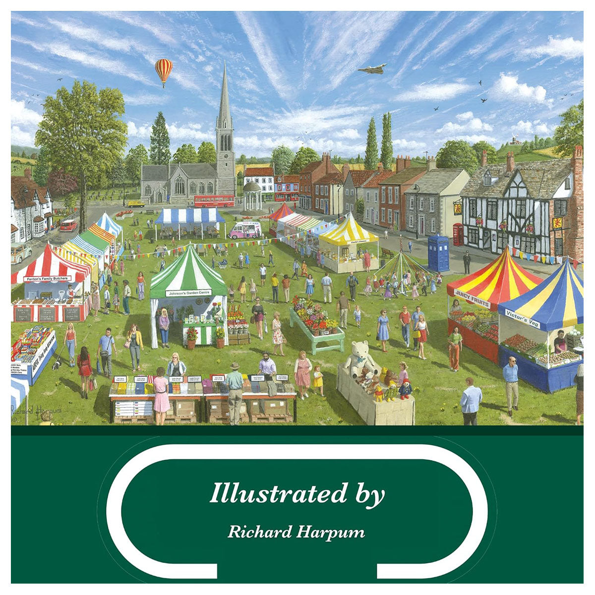 Falcon de luxe The Village Fete 500 XL Piece Jigsaw Puzzle