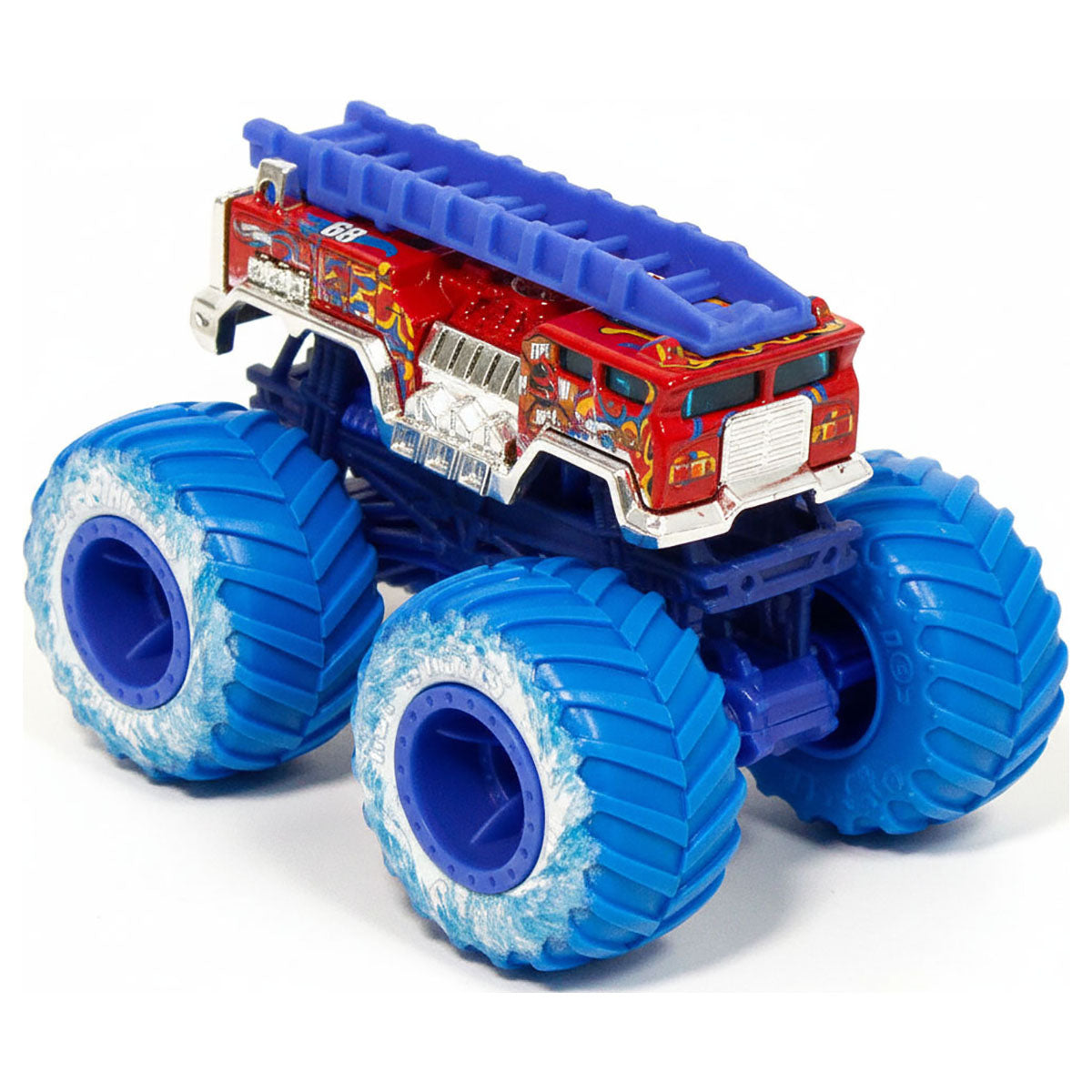 Hot Wheels Monster Trucks Sharks Vs Dinos 5 Alarm Truck