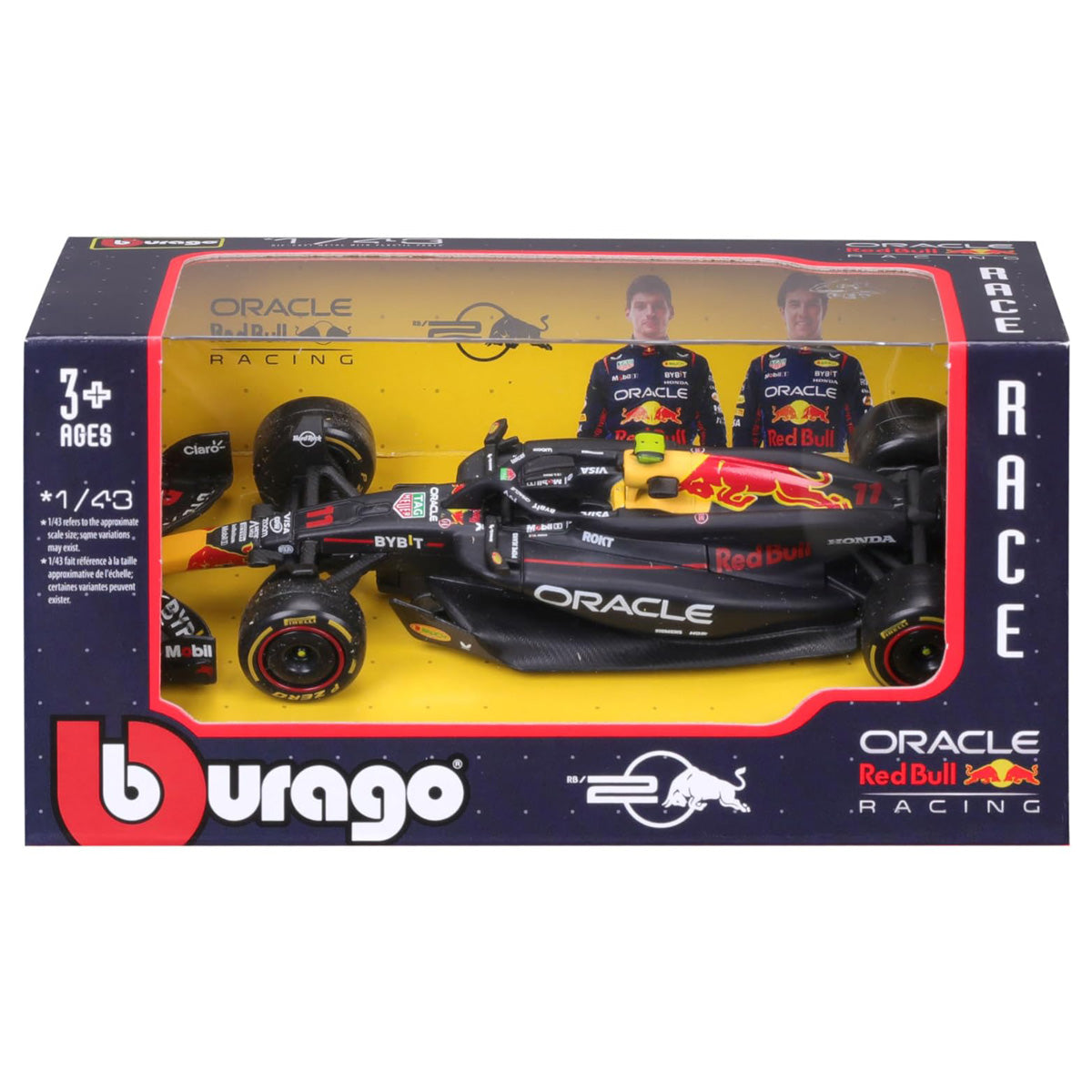 Bburago Red Bull F1 RB20 Sergio Perez 1:43 Race Car