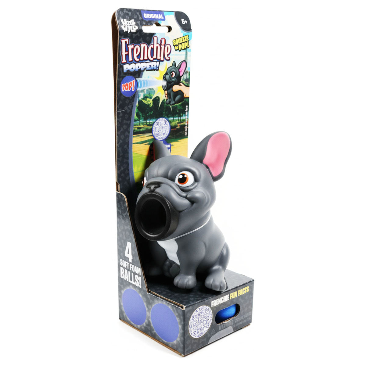 French Bulldog Squeeze Popper Toy