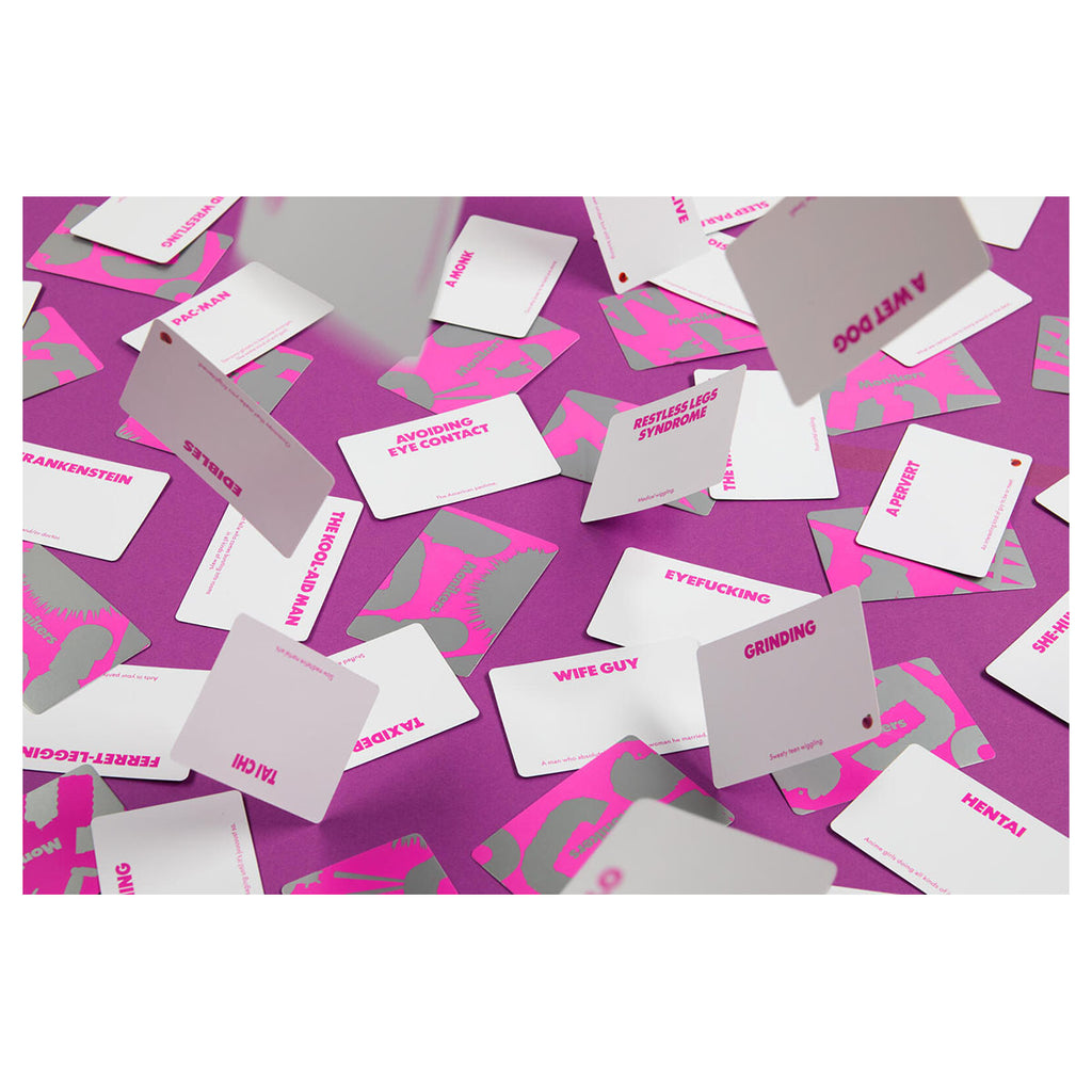 Monikers Family gameplay cards family friendly charades game