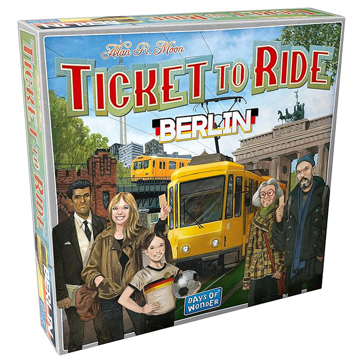 Ticket To Ride: Berlin board game box