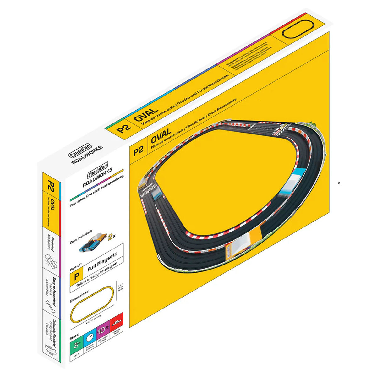 CandyCar Oval Speedway Playset