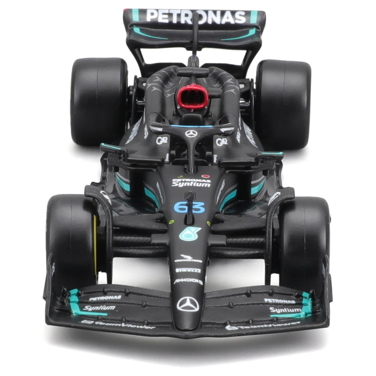 Bburago AMG Petronas Mercedes-Benz F1 W14 E Performance 2023 George Russell.1:43 Race Car