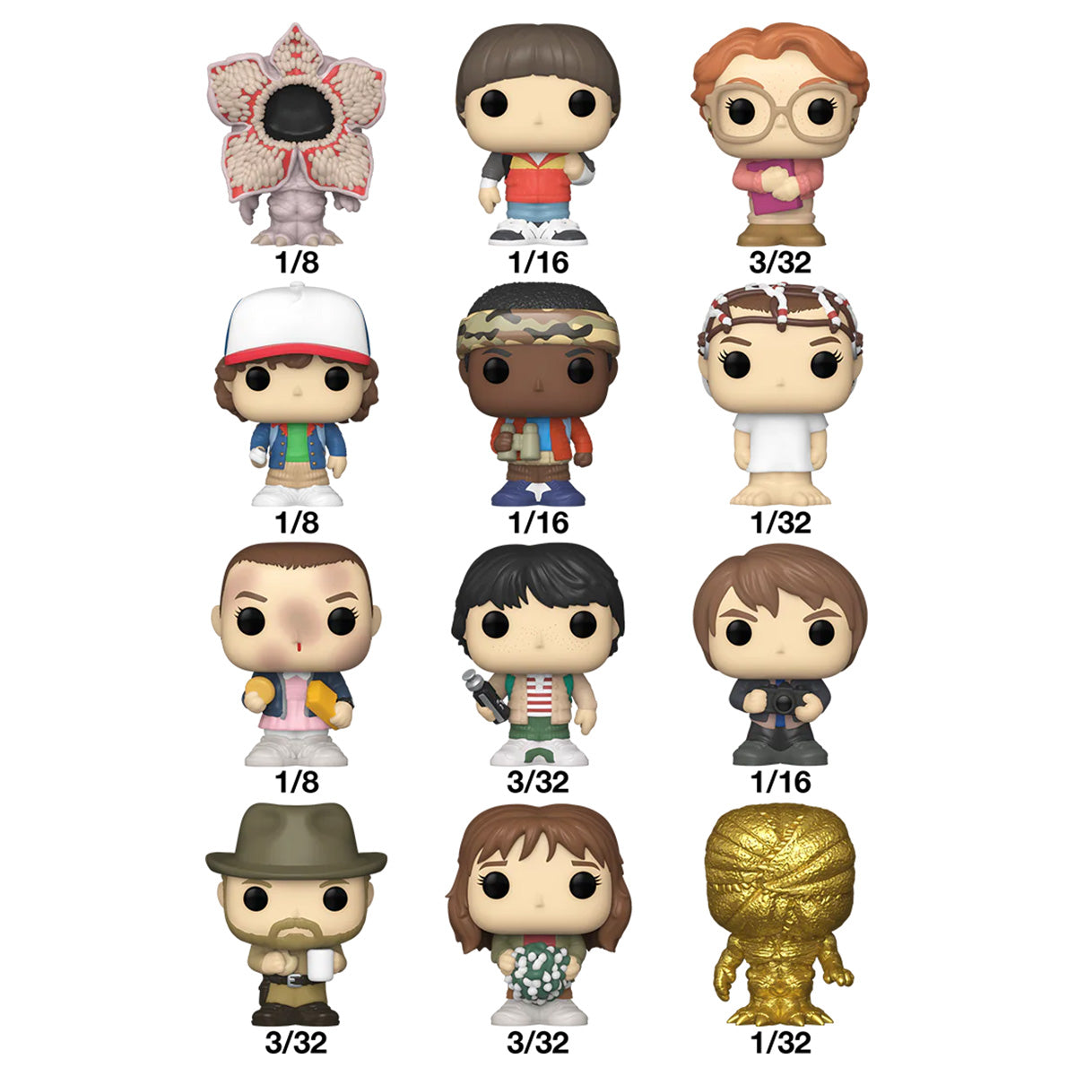 Funko Bitty Pop! Singles: Stranger Things S1 Vinyl Figure Blind Bag (styles vary)