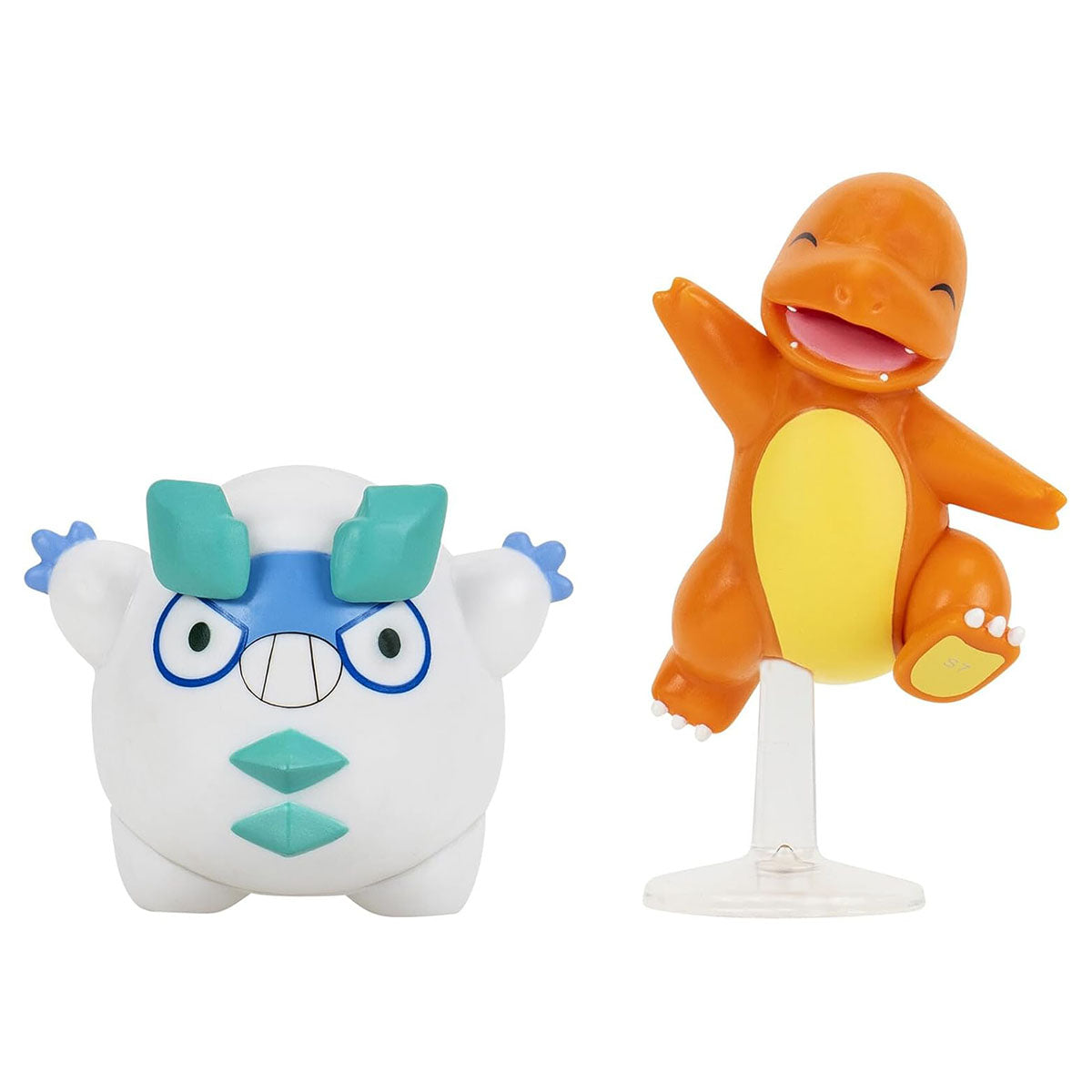 PokÃ©mon Galarian Darumaka & Charmander Battle Figure Pack