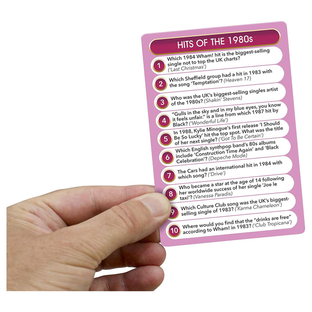 Top Trivia Music Quiz Cards