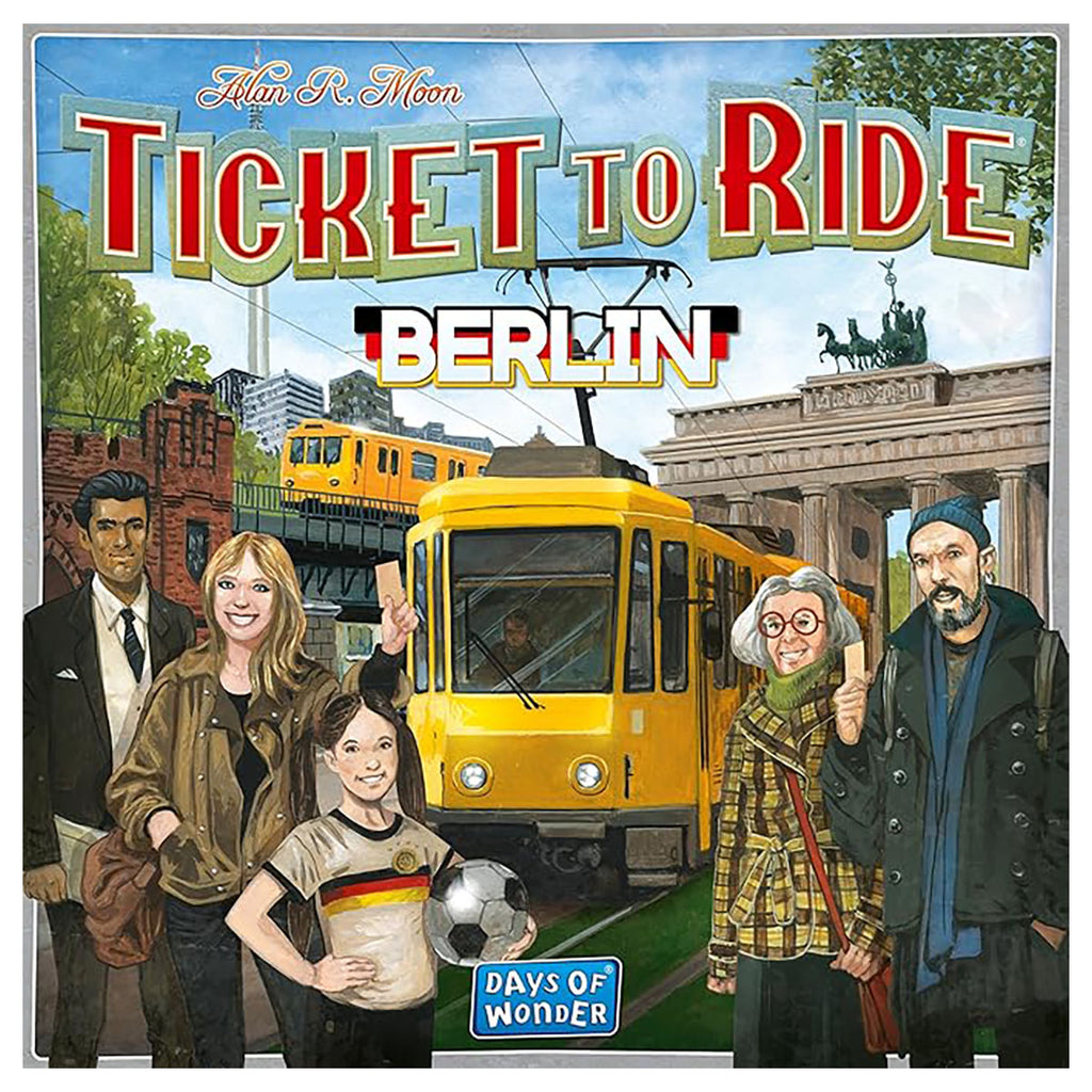 Ticket To Ride: Berlin board game box