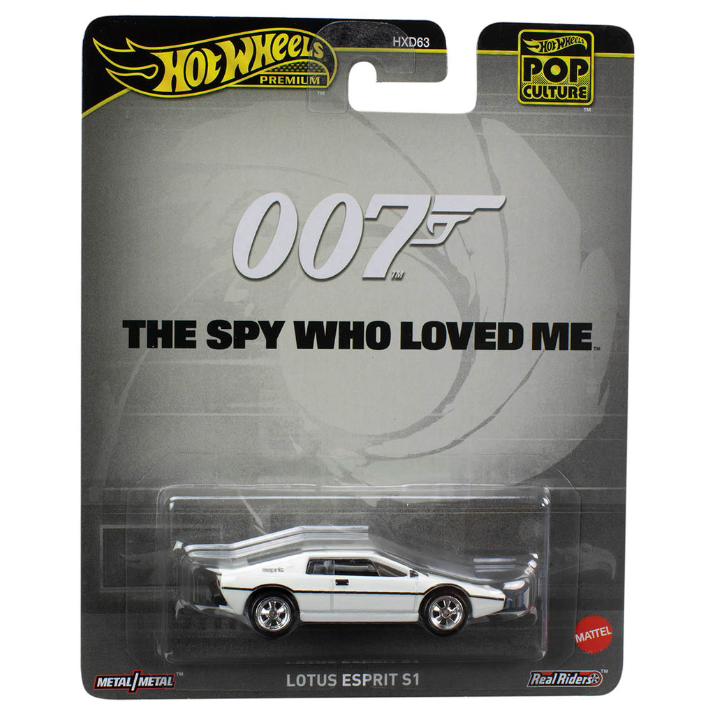 Hot Wheels Pop Culture: James Bond 007: The Spy Who Loved Me Lotus Esprit S1