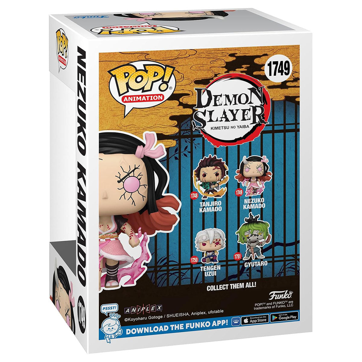 Funko Pop! Demon Slayer Nezuko Kamado Vinyl Figure
