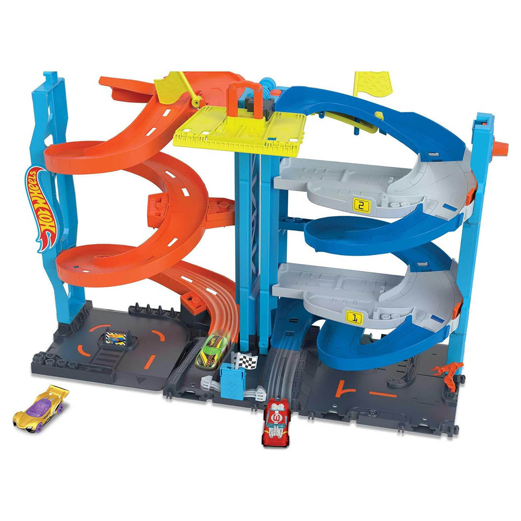Hot Wheels City Transforming Race Tower Playset