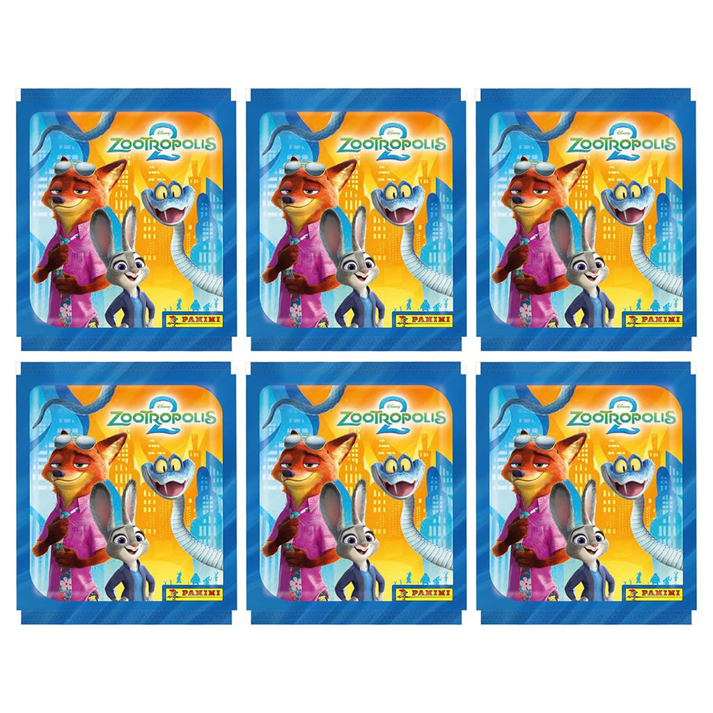 Panini Zootropolis Movie 2 Multipack sticker packs
