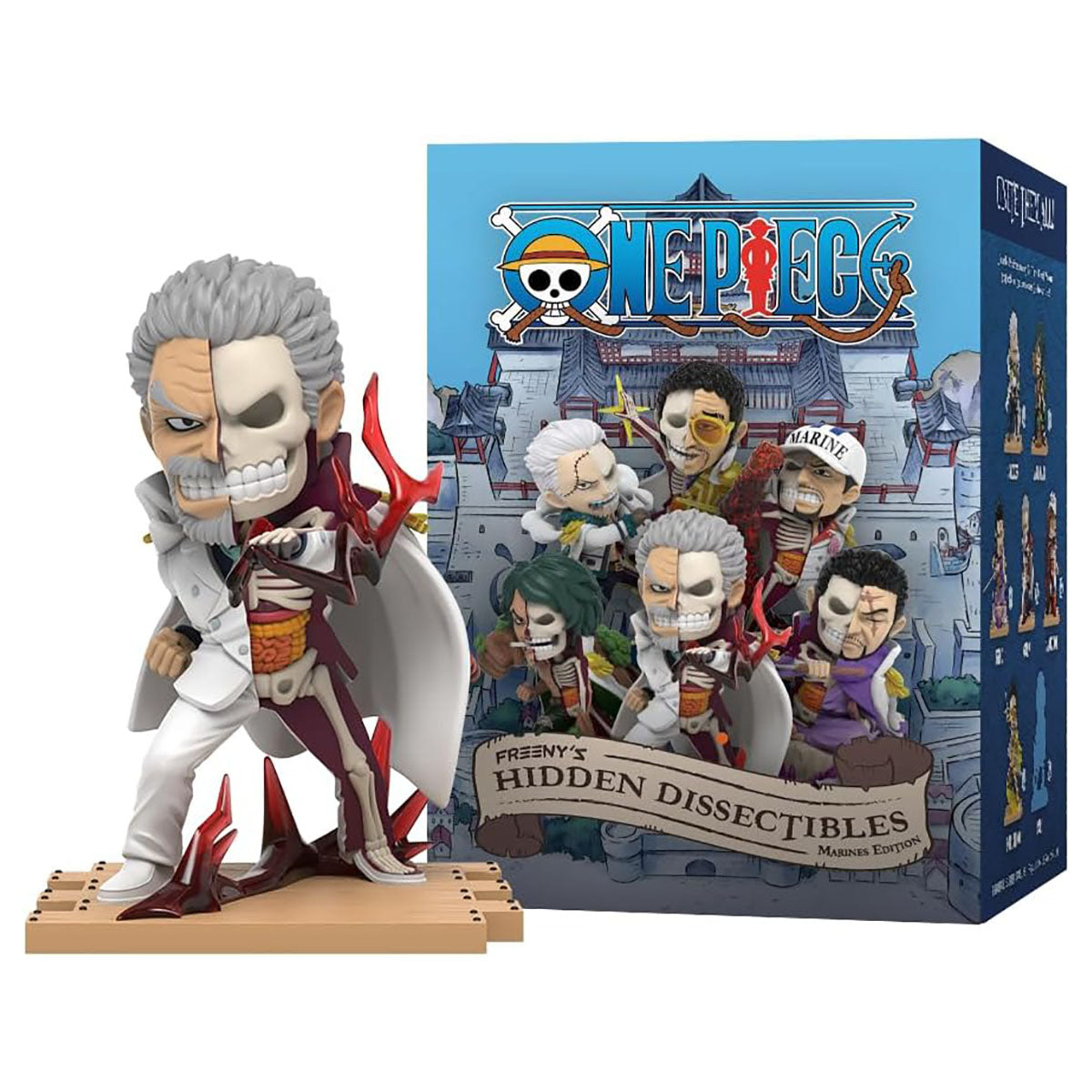 One Piece: Freeny's Hidden Dissectibles Series 8 Marines Edition Figure (styles vary)