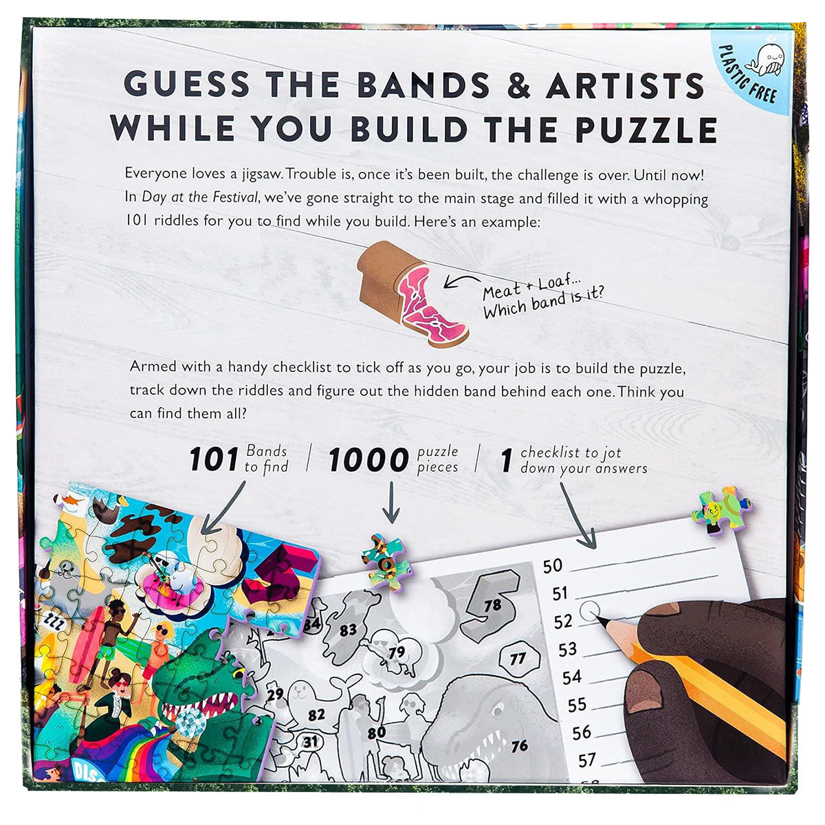 Day at the Festival Puzzle (1000 pieces)