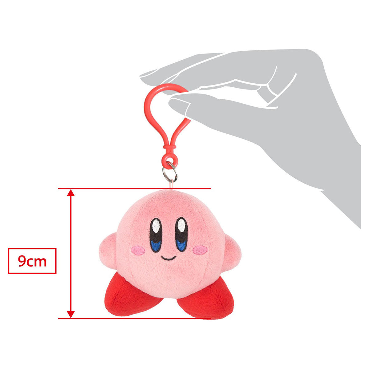 Nintendo Kirby Soft Toy Key Ring