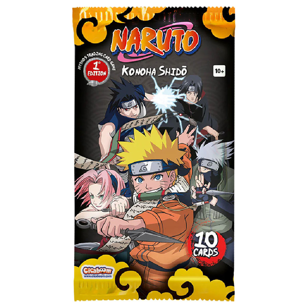 Naruto Mythos TCG: First Set Booster Pack 1st Edition (PURCHASE LIMIT: 5 BOOSTERS)