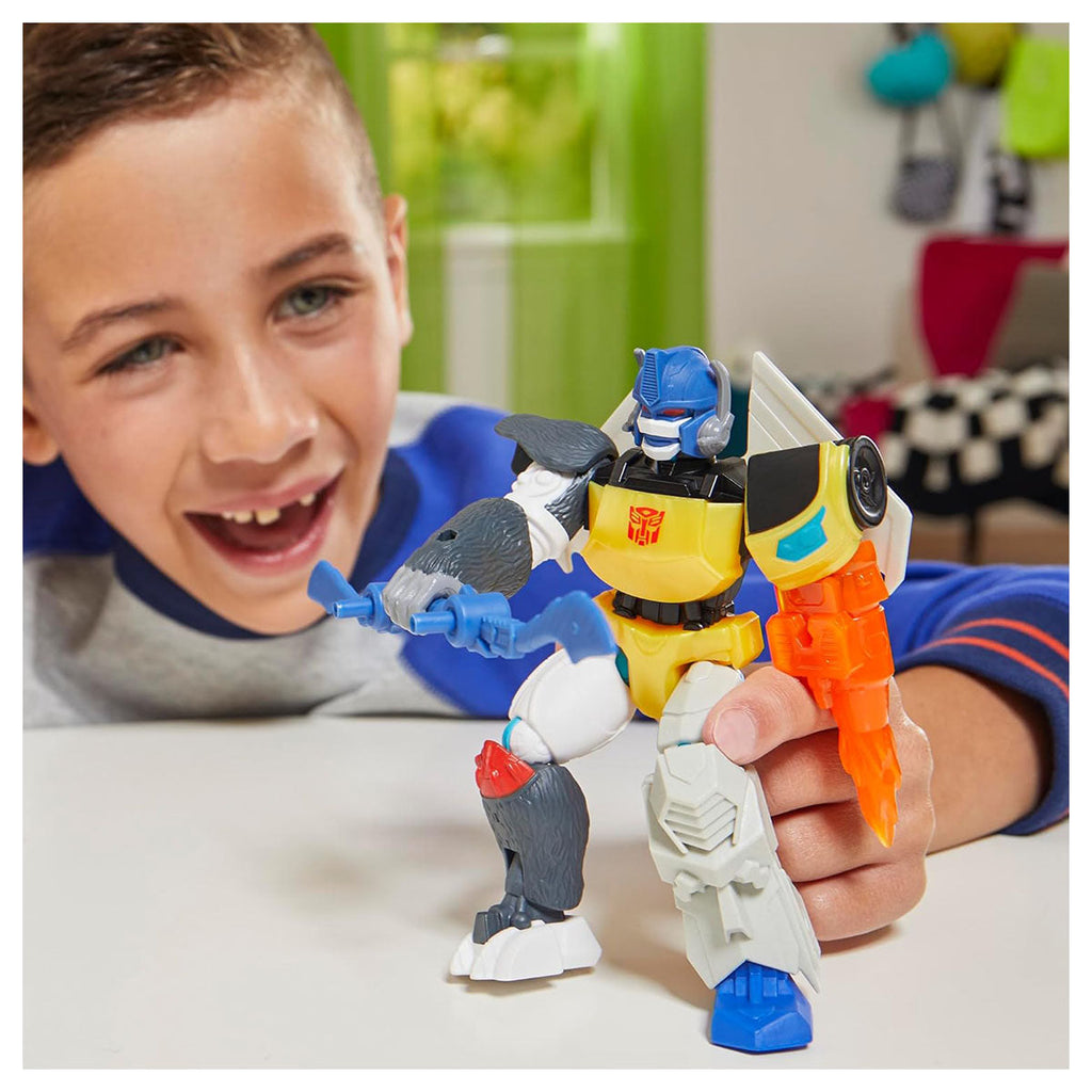 MixMashers Transformers Optimus Primal Action Figure