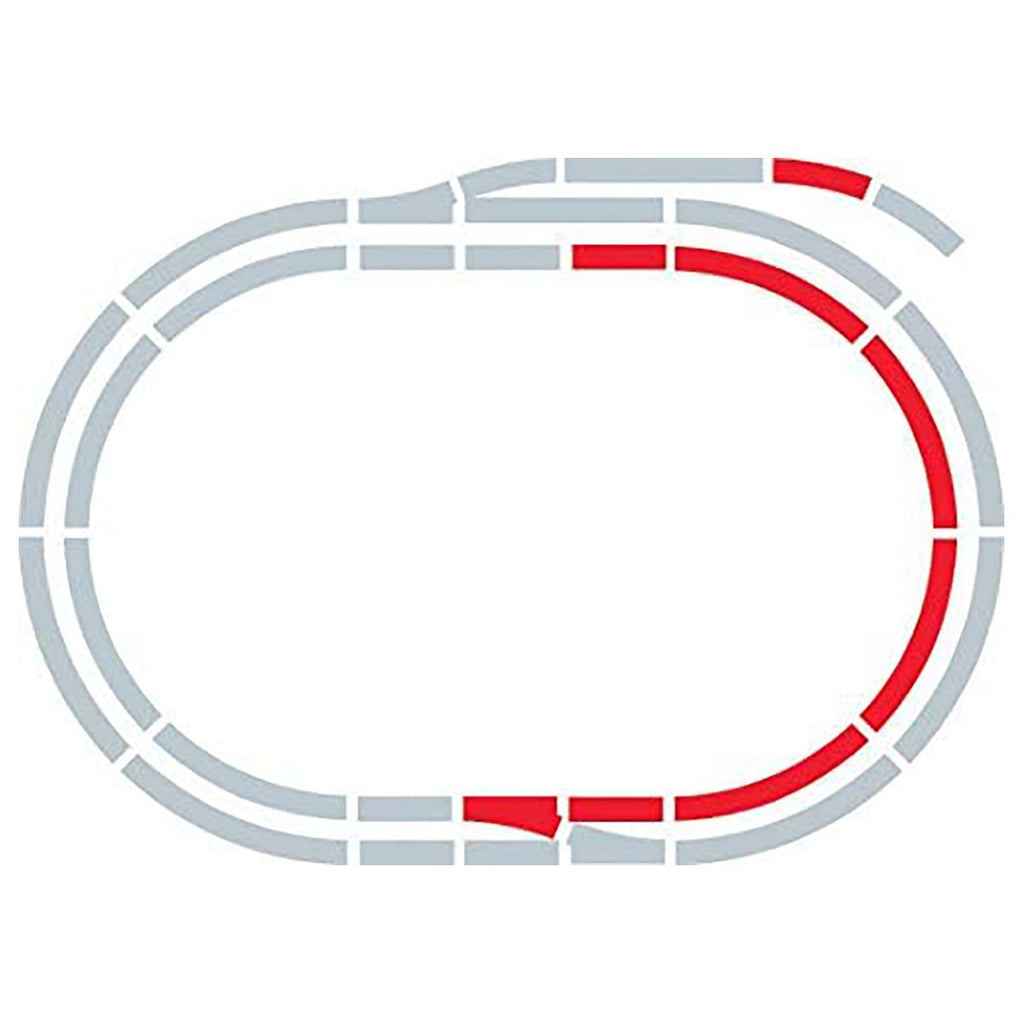 Hornby Extension Pack C Railway Track