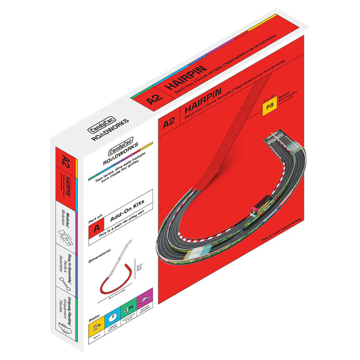 CandyCar Hairpin Turn Add On Kit