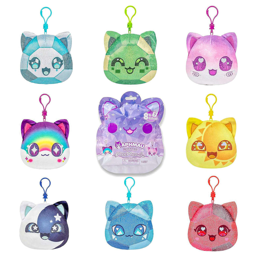 Aphmau Mystery Meemeows Plush Clip-On Figure