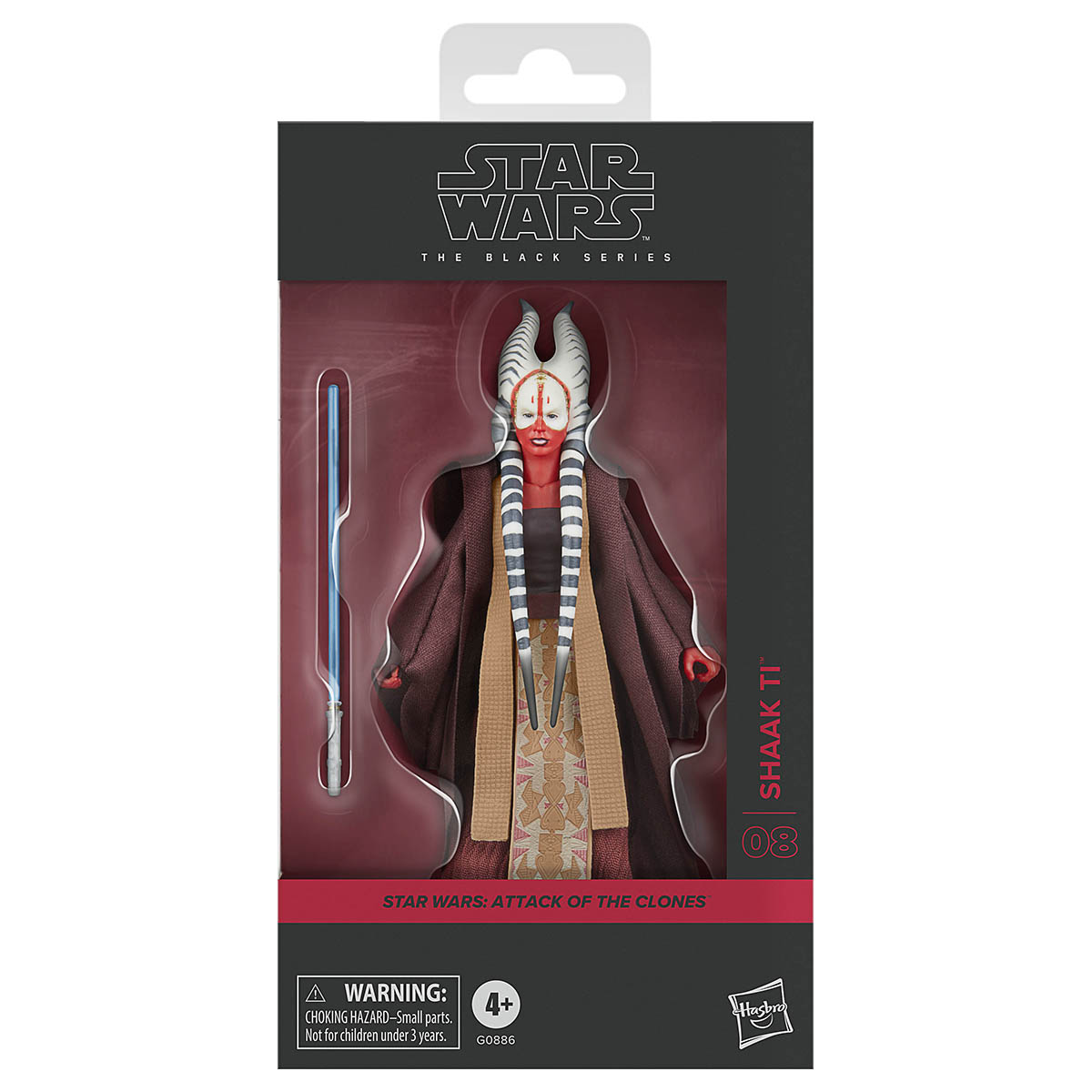 Star Wars The Black Series: Attack of the Clones: Shaak Ti 6" Figure