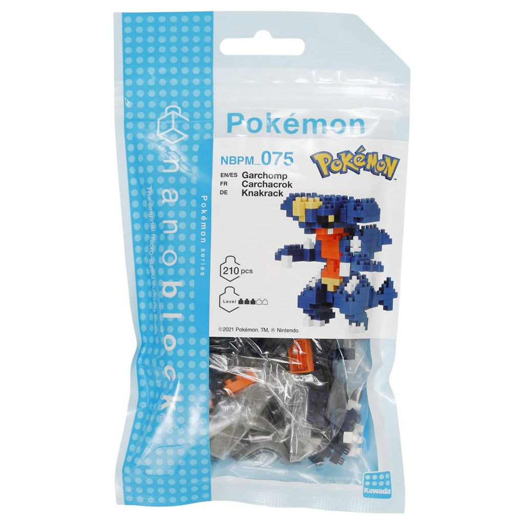 Nanoblock PokÃ©mon: Garchomp Micro-Sized Building Set