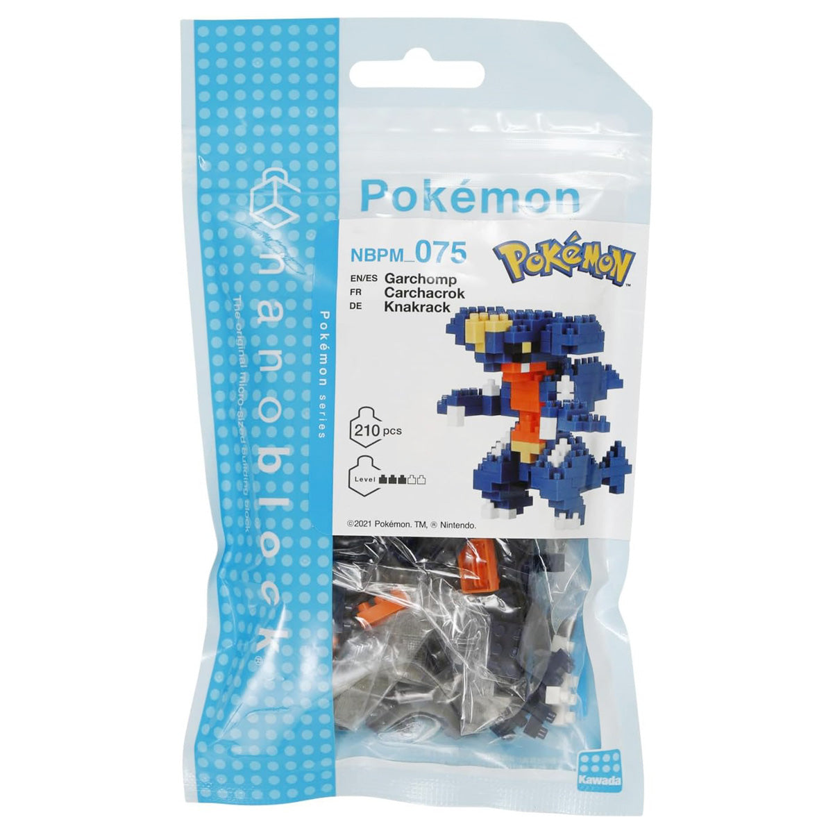Nanoblock PokÃ©mon: Garchomp Micro-Sized Building Set