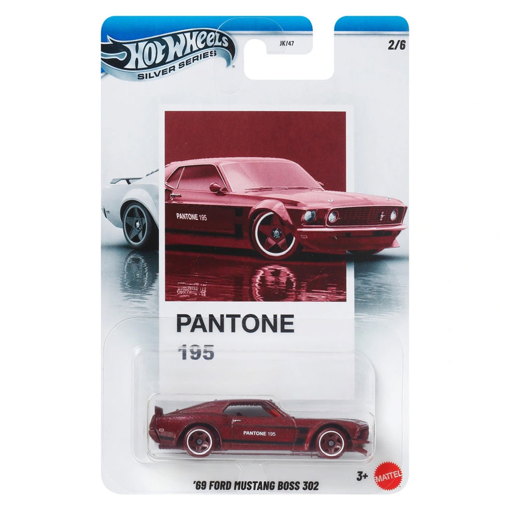 Hot Wheels Silver Series Pantone 195 Diecast Vehicle