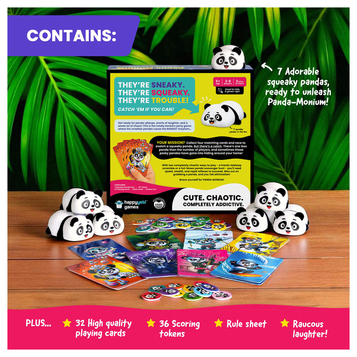 Panda-monium Party Game