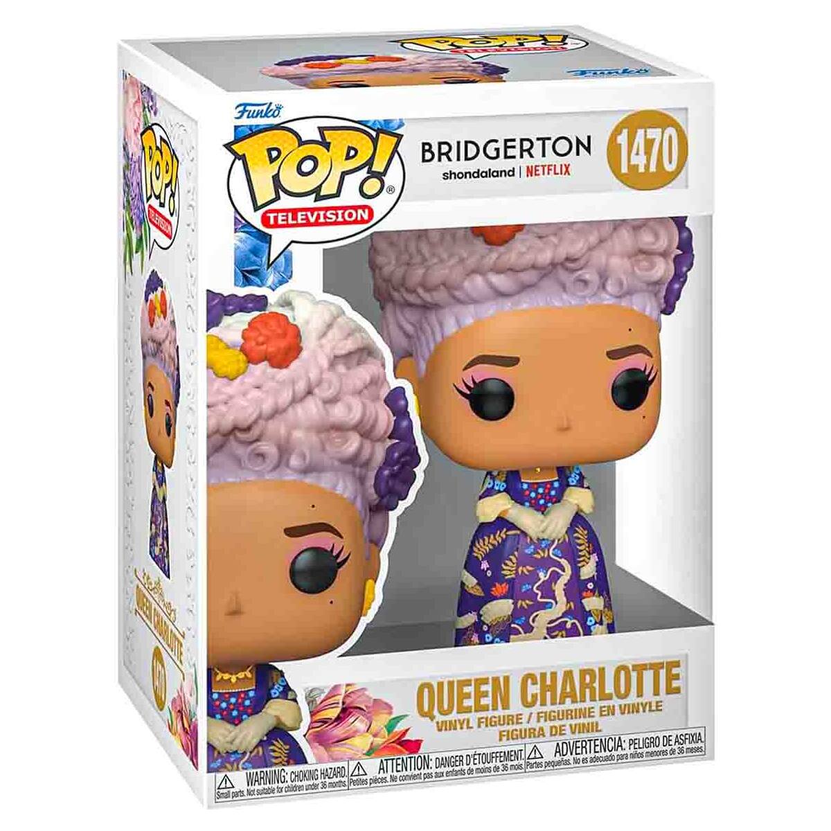 Funko Pop! Television: Bridgerton: Shondaland: Queen Charlotte Vinyl Figure #1470
